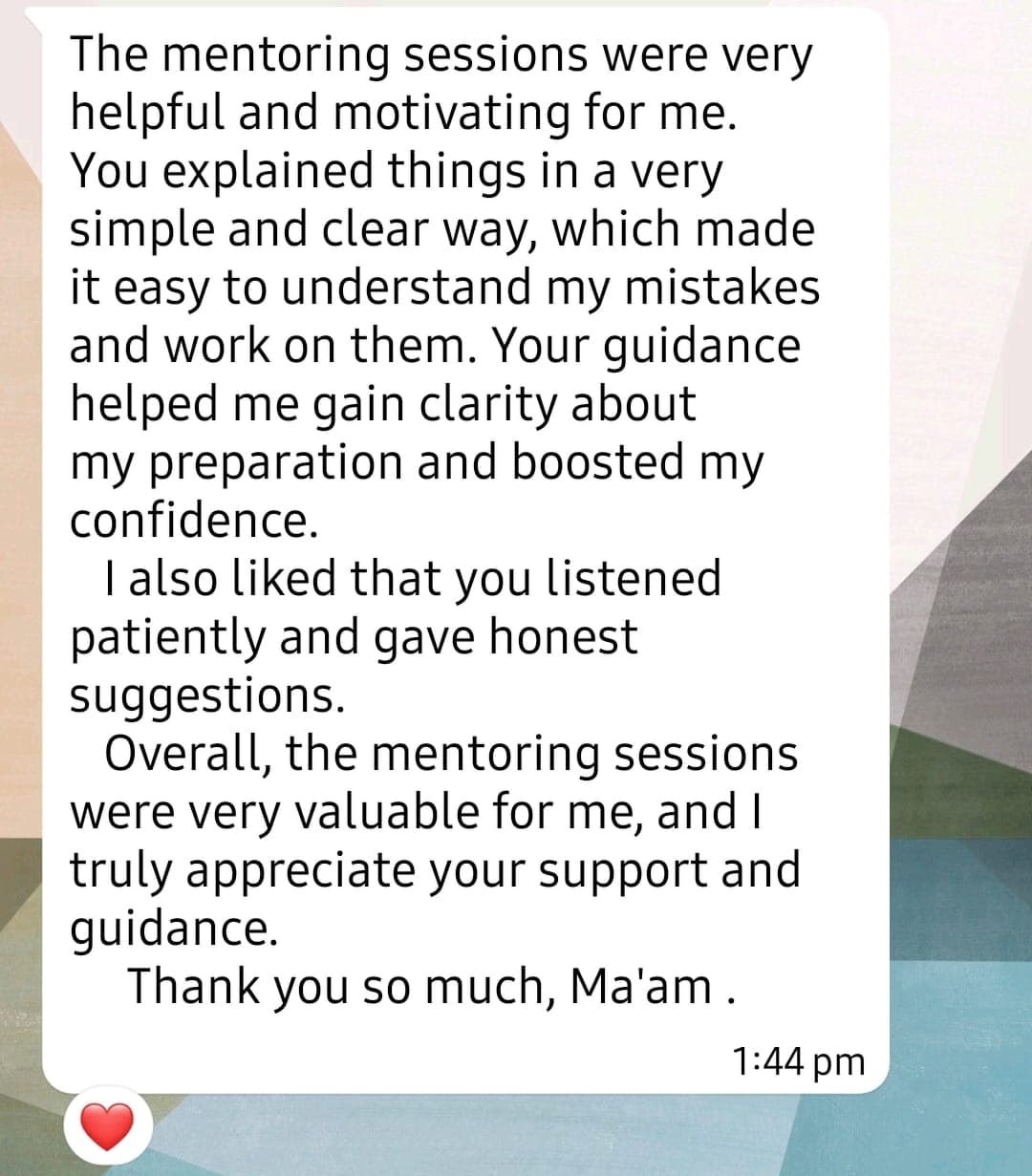 Review from Asawari Mamadge